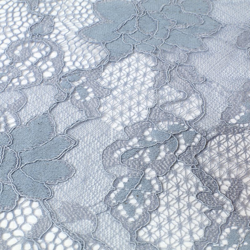 Dress Cutwork Bridal Nylon Lace Fabric for Women's Wear Wholesale Supp 2